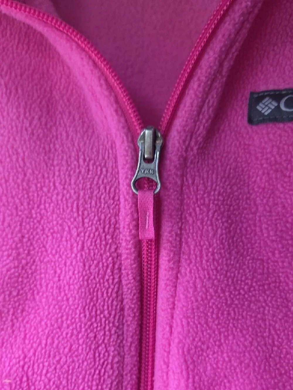 Columbia Kids Pink Full-Zip Fleece Jacket